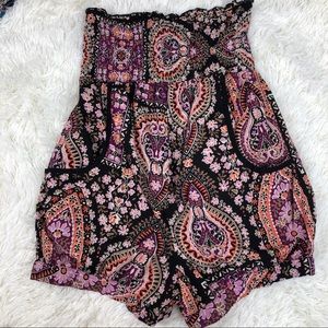 Fire Los Angeles Strapless Romper